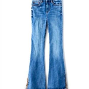 American Eagle Super High Waisted Flare Jean